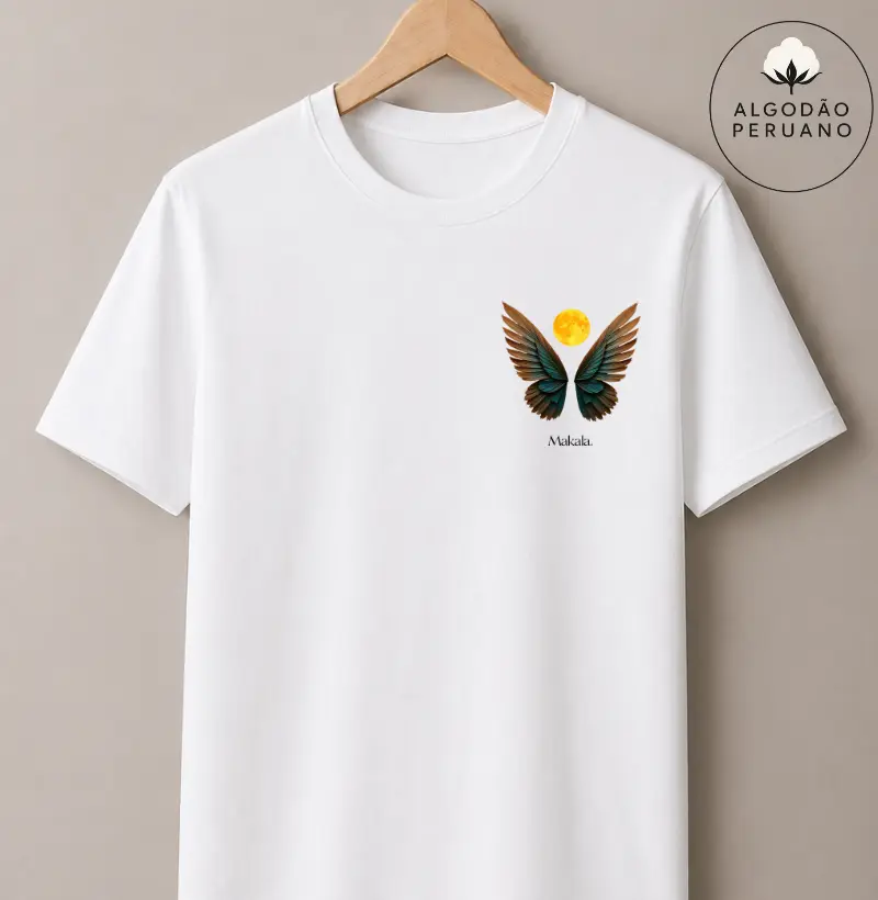 Camiseta Algodão Peruano Oásis - Coleção Raízes 