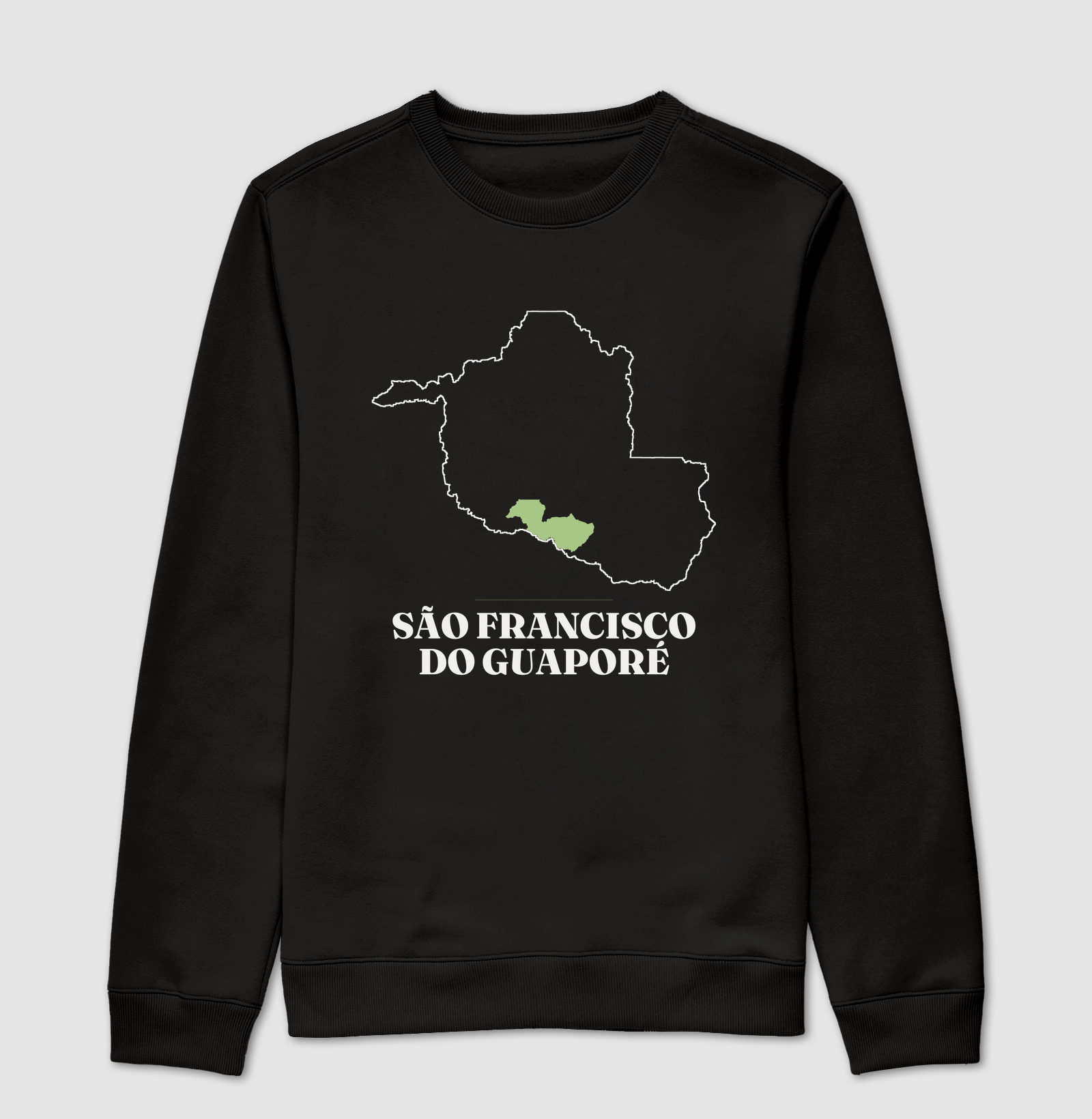 São Francisco do Guaporé | Traço RO - Suéter Moletom