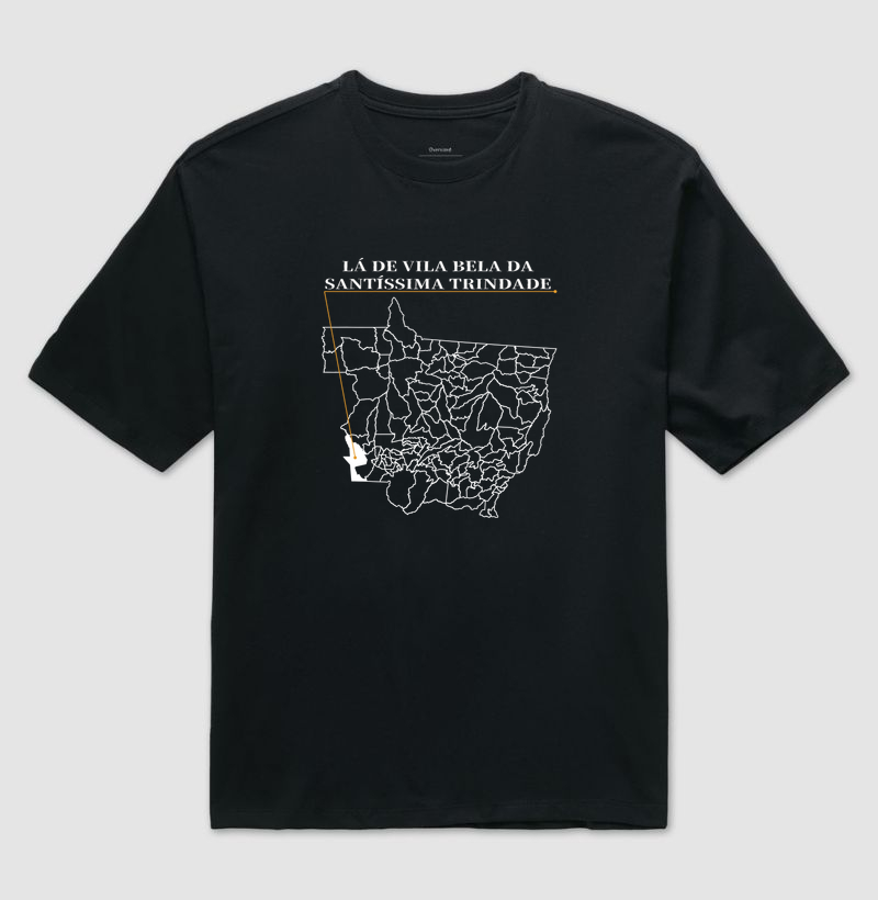 Vila Bela da Santíssima Trindade | Origem MT - Camiseta Oversized
