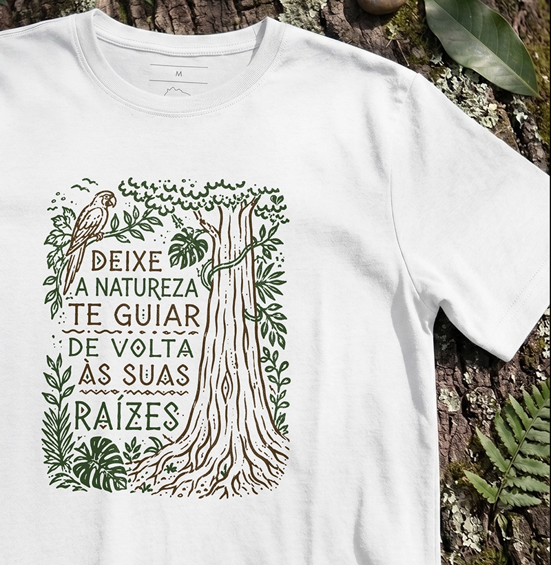 Deixe a natureza te guiar de volta às suas raízes