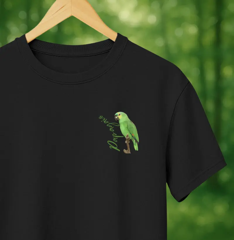 Camiseta Papagaio do Mangue - Minimalista 