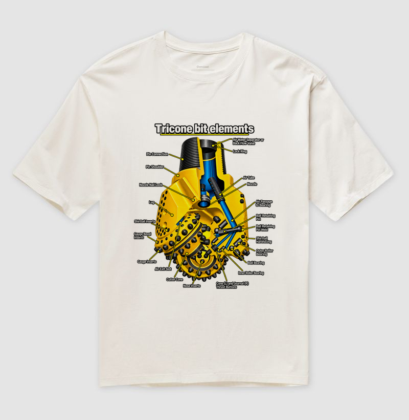 Anatomia da Broca Tricônica - Camiseta Oversized