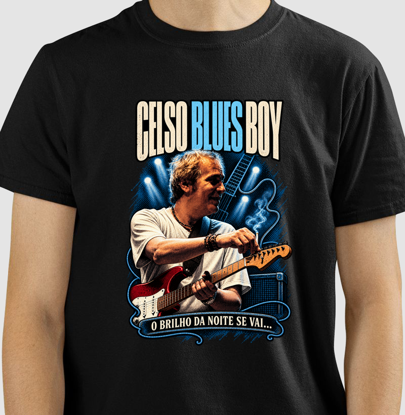 Camiseta Rei do Blues