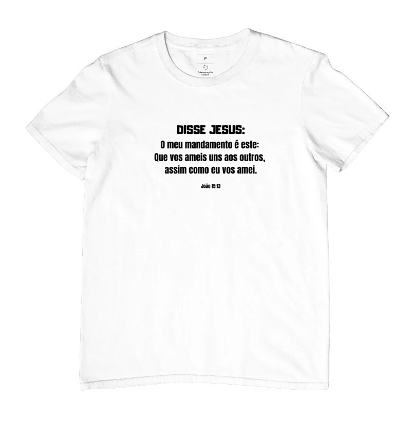 Masculina Disse Jesus Ref 04