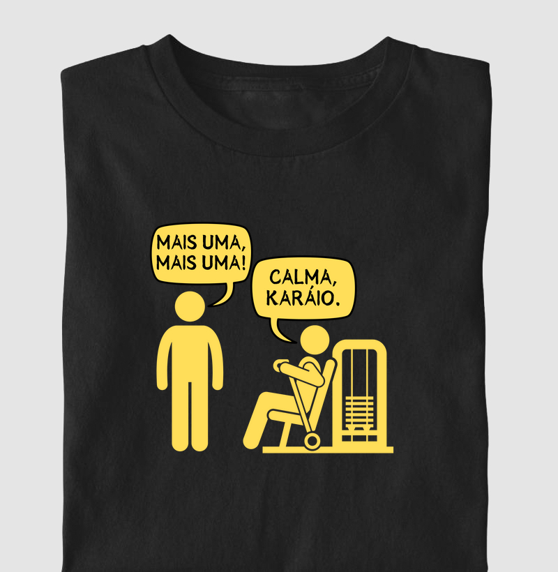 Mais uma, mais uma! Calma, karáio - Peito