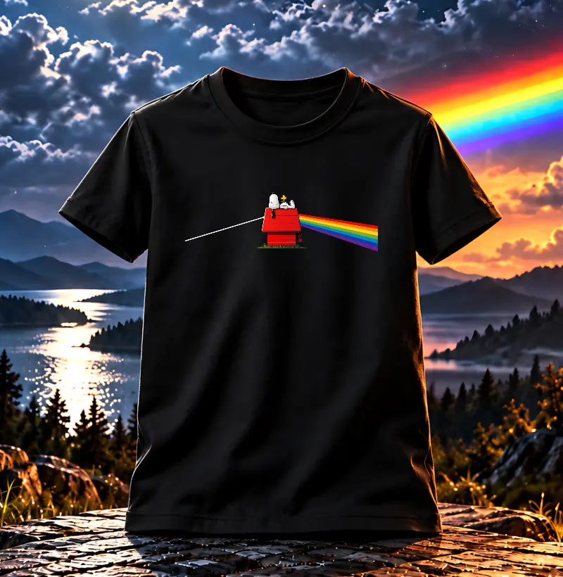 Dark side of the moon - Snoopy 