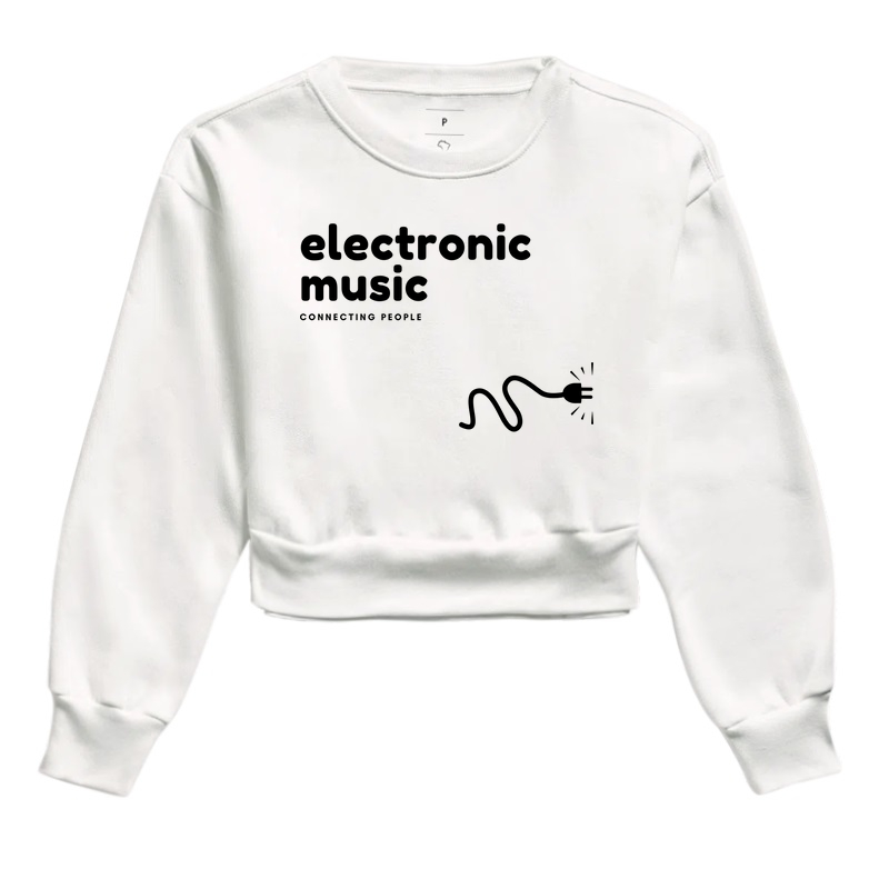 Camiseta Electronic Music - premium