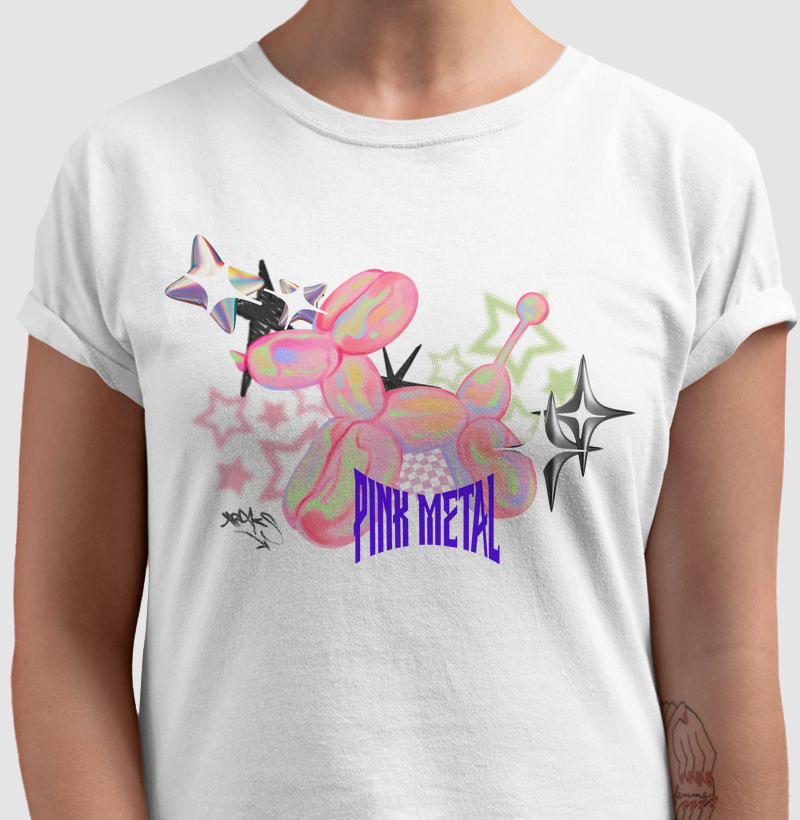 Cami Clássica — Pink Metal