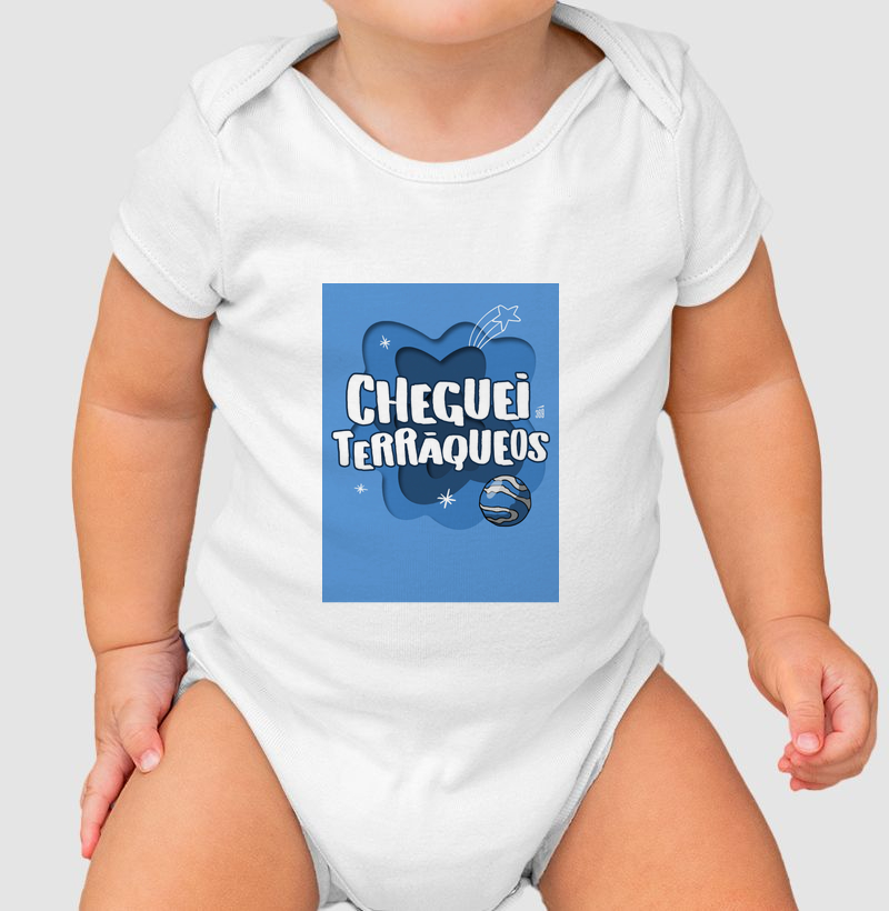 Cheguei Terráqueos - Azul