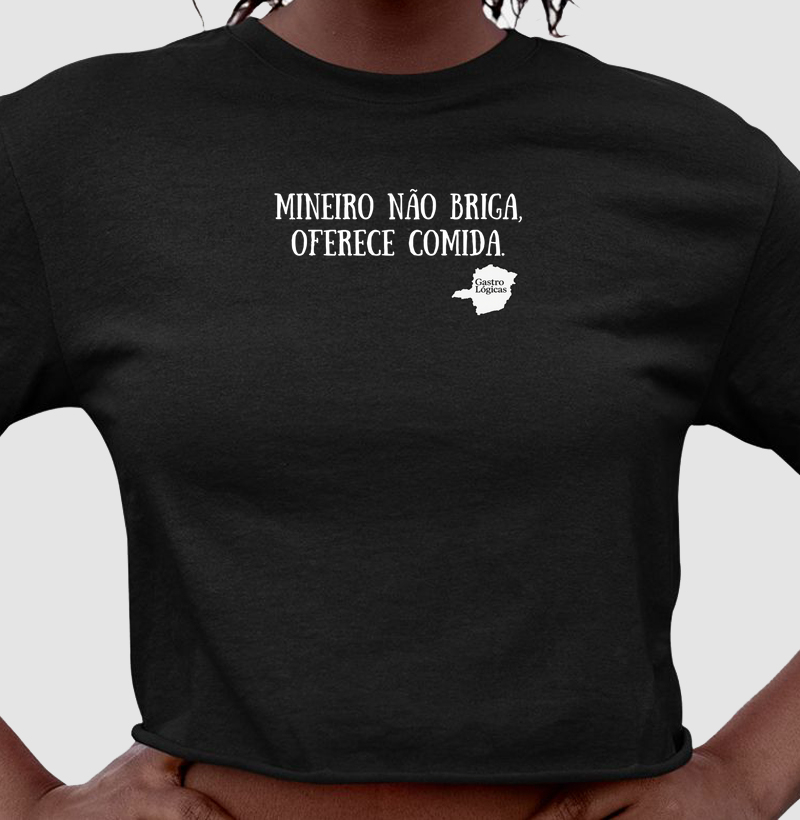 Mineiro não briga, oferece comida