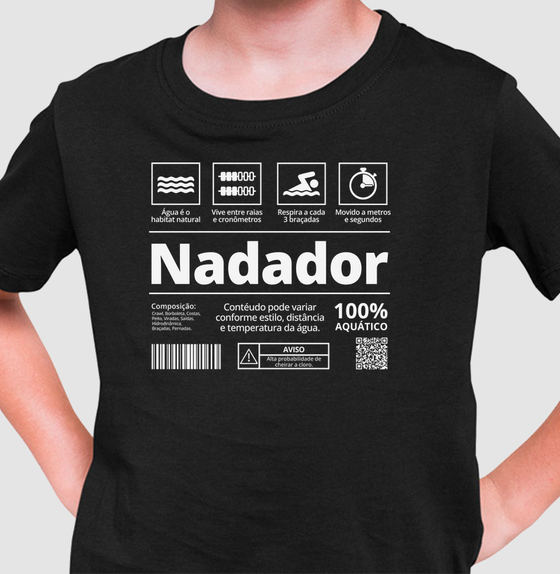 Rótulo Nadador