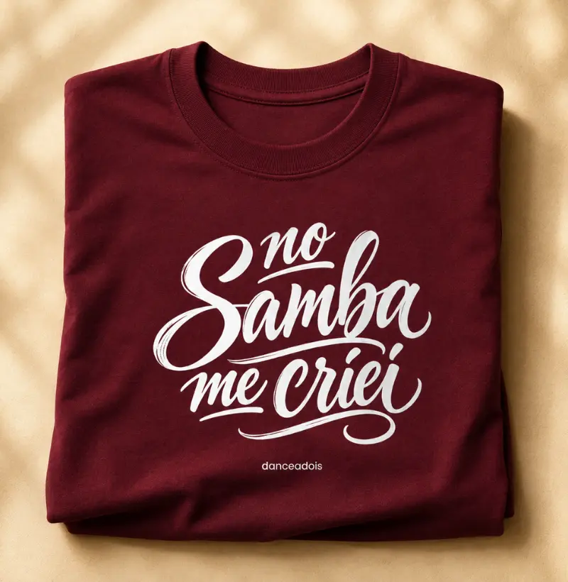 no samba me criei
