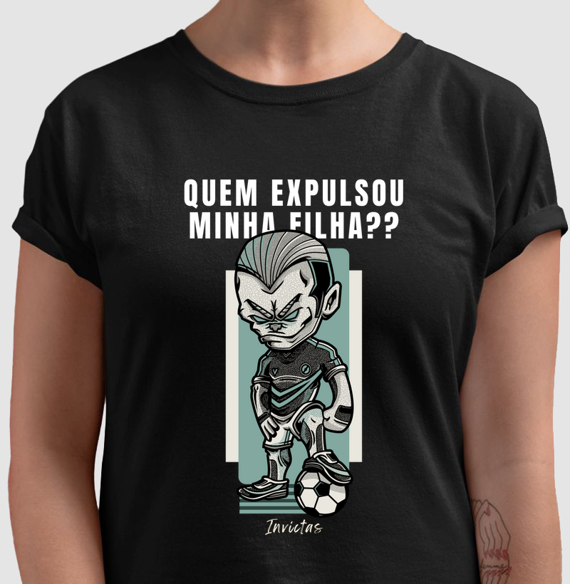 Camiseta Algodão Penteado - Quem expulsou minha filha?