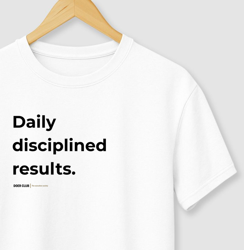Daily disciplined results.