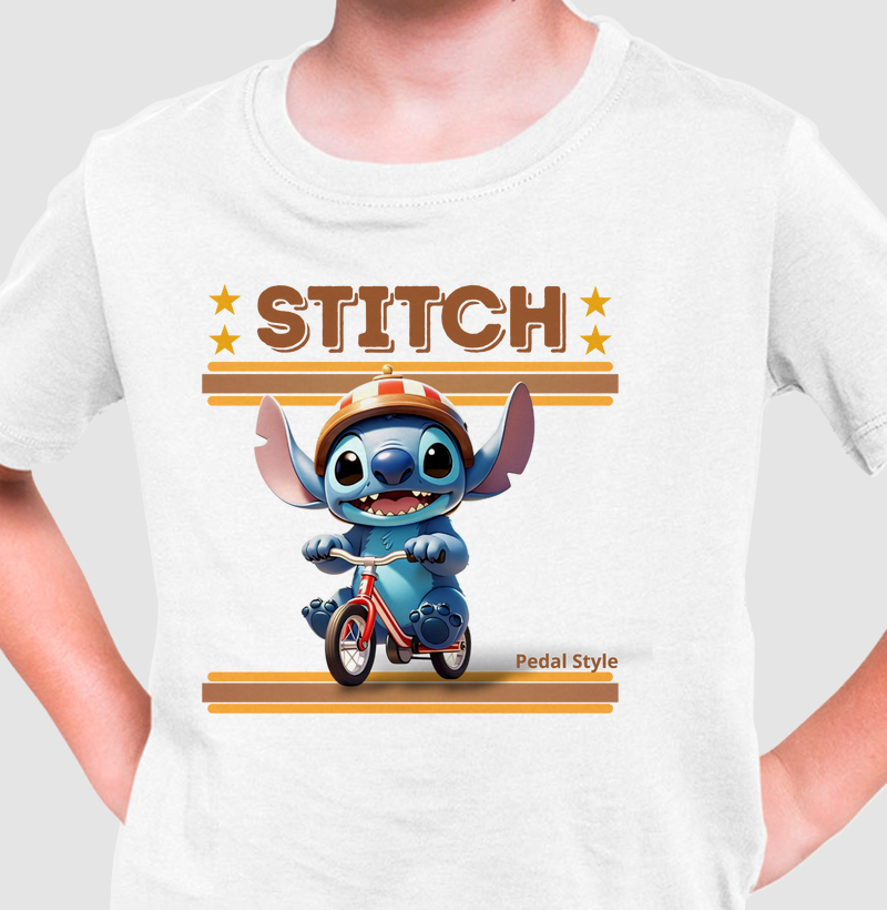 Camiseta Infantil Ps Stitch
