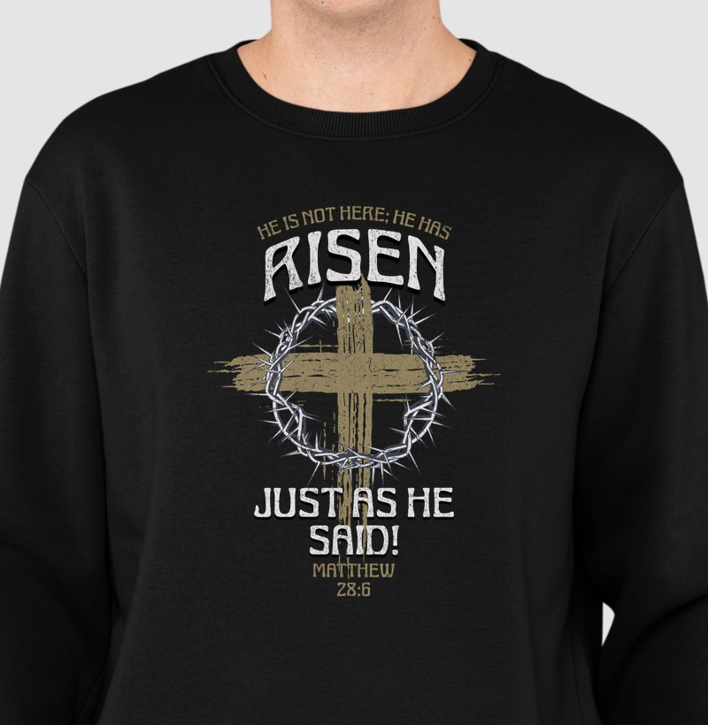 Suéter Moletom Rise! Streetwear Básica Premium Unissex – Moda Urbana