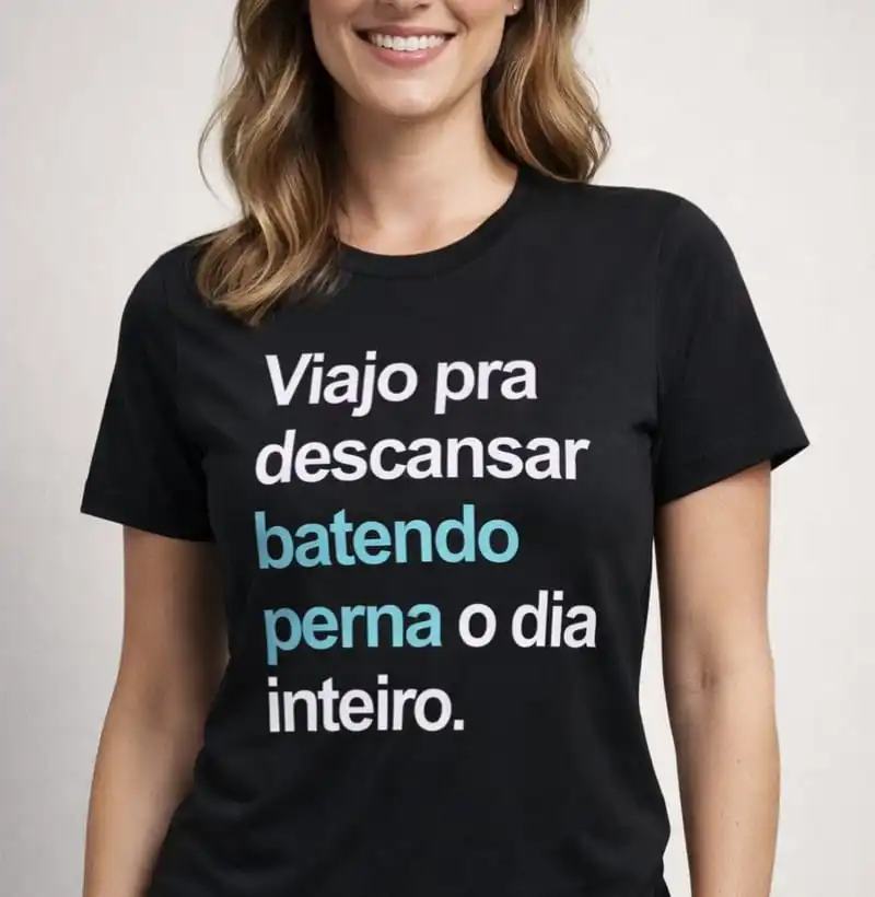 Batendo perna o dia inteiro