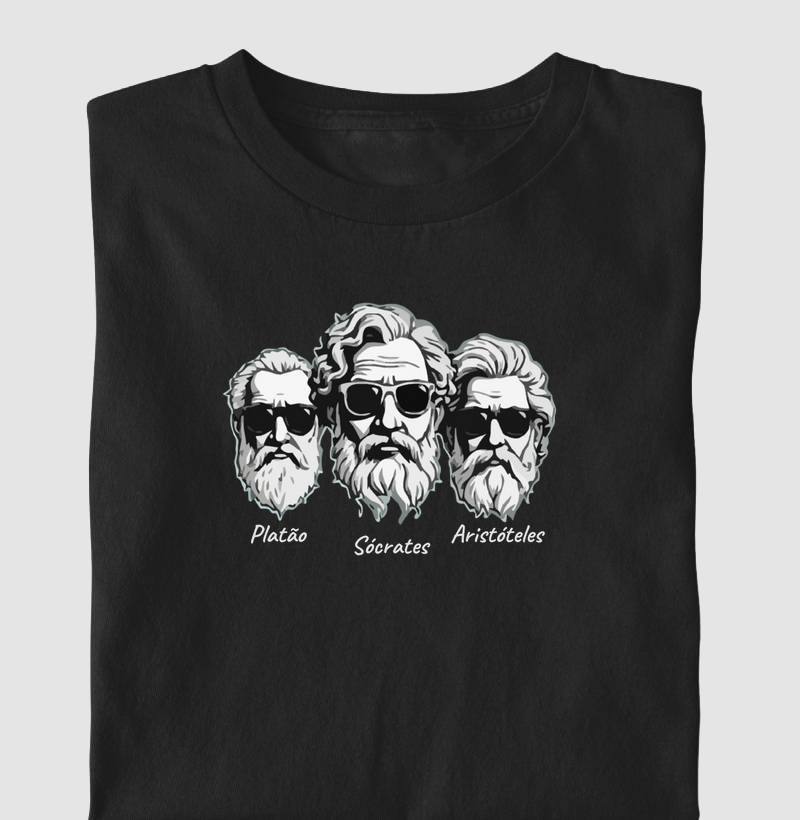 Filósofos Anos 80 - Platão, Sócrates, Aristóteles
