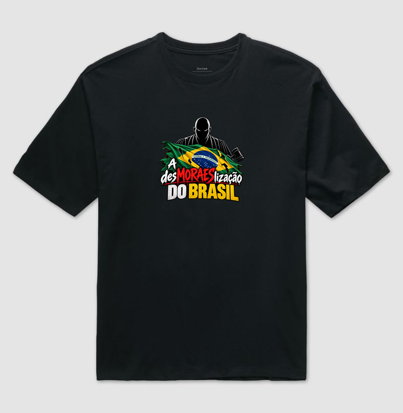 desMORAESlização - Camiseta Oversized