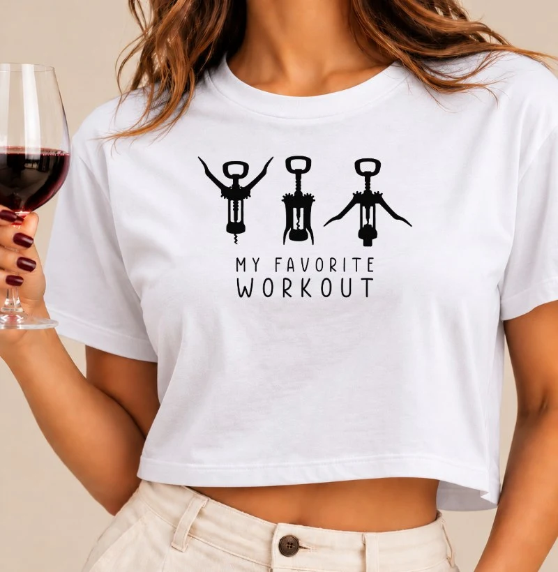 Camiseta Cropped Workout