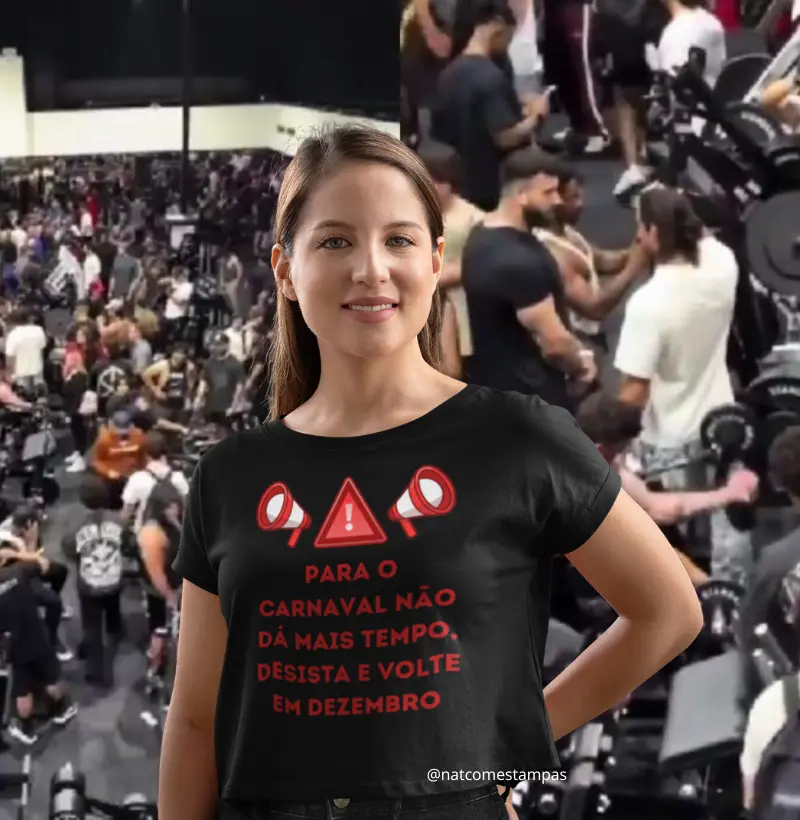 Para o carnaval não dá mais tempo, desista e volte em dezembro