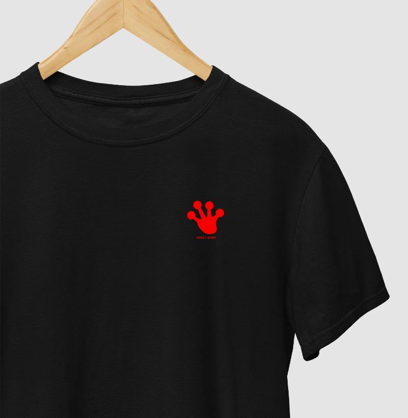 Camiseta logo vermelho