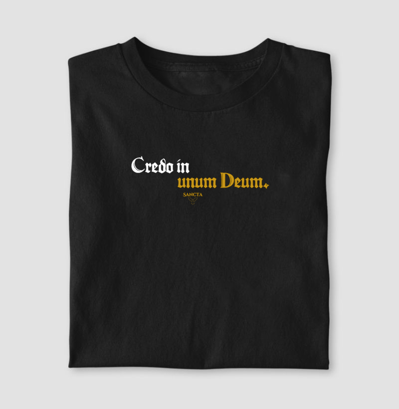 Credo in unum Deum. "Creio em um só Deus."