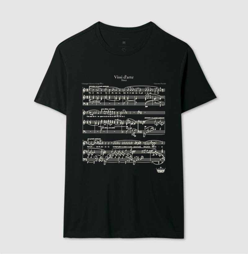 Vissi d’arte - Tosca | Camiseta de Ópera - Camiseta