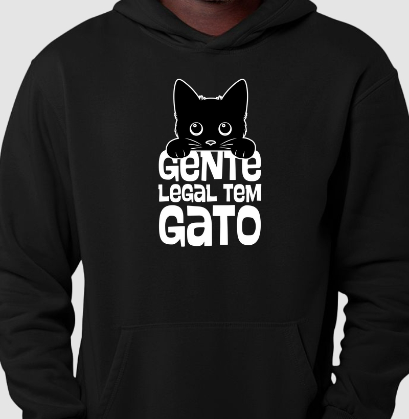Gente legal tem gato