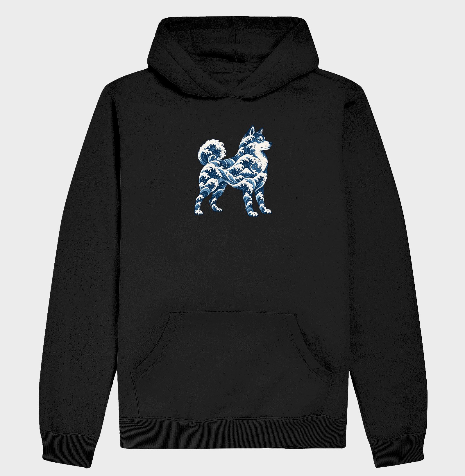 Ondas Japonesas Caninas - Hoodie Moletom
