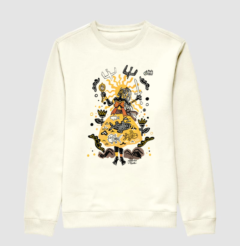 Suéter Moletom Orixá Oxum Vianna Maria Patuá