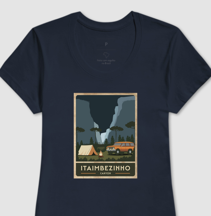 Camiseta Itaimbezinho canyon - Feminina