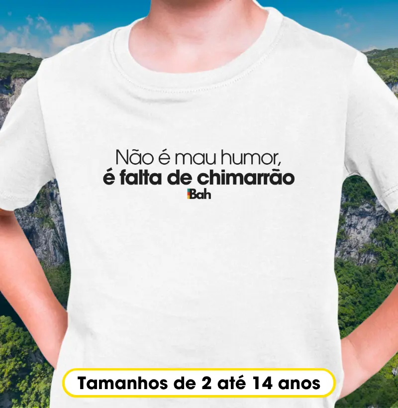 Não é mau humor, é falta de chimarrão