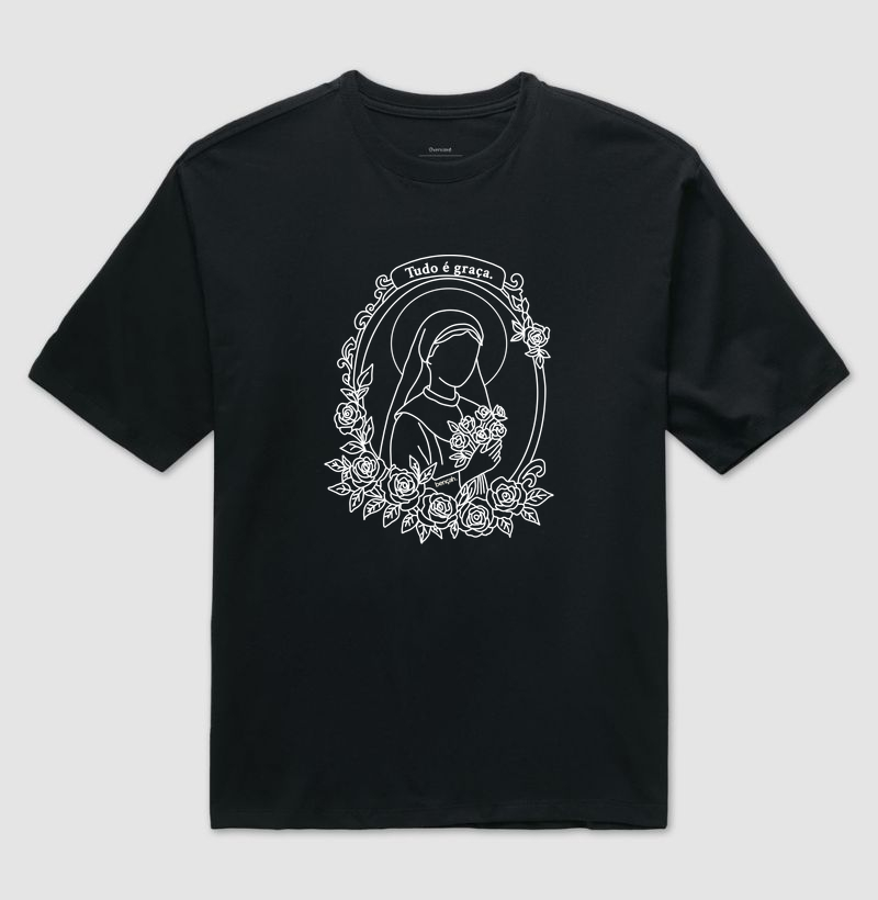 Camiseta Oversized Graça