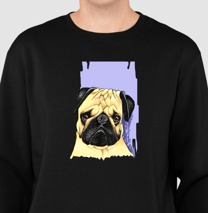 Suéter Moletom Pequeno Buldogue