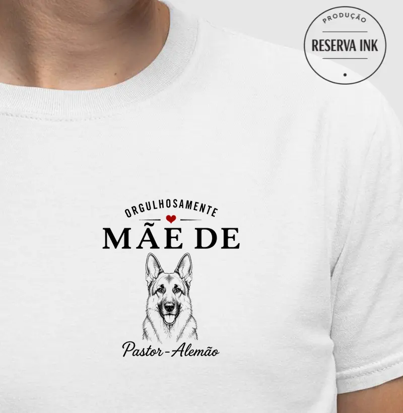Orgulhosamente Mãe de Pastor-Alemão