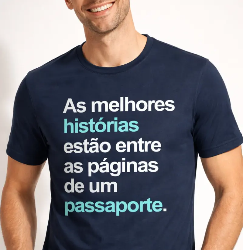 Entre as páginas de um passaporte