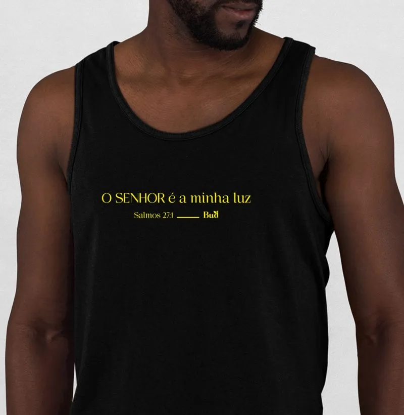 Regata O SENHOR É A MINHA LUZ - Modelos Masculina & Feminina
