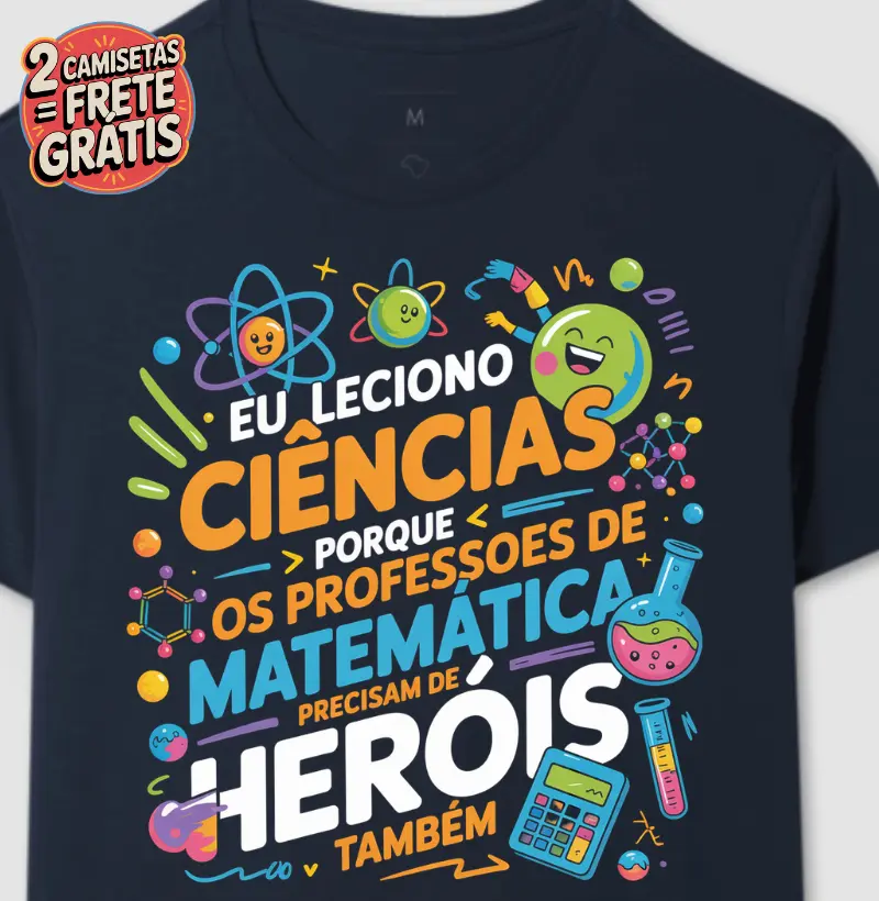 Eu leciono ciências