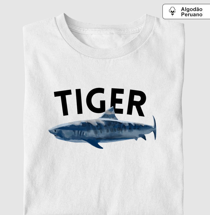 Tiger - Camiseta Algodão Peruano