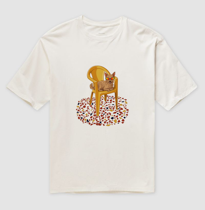 Camiseta Oversized Fiapo