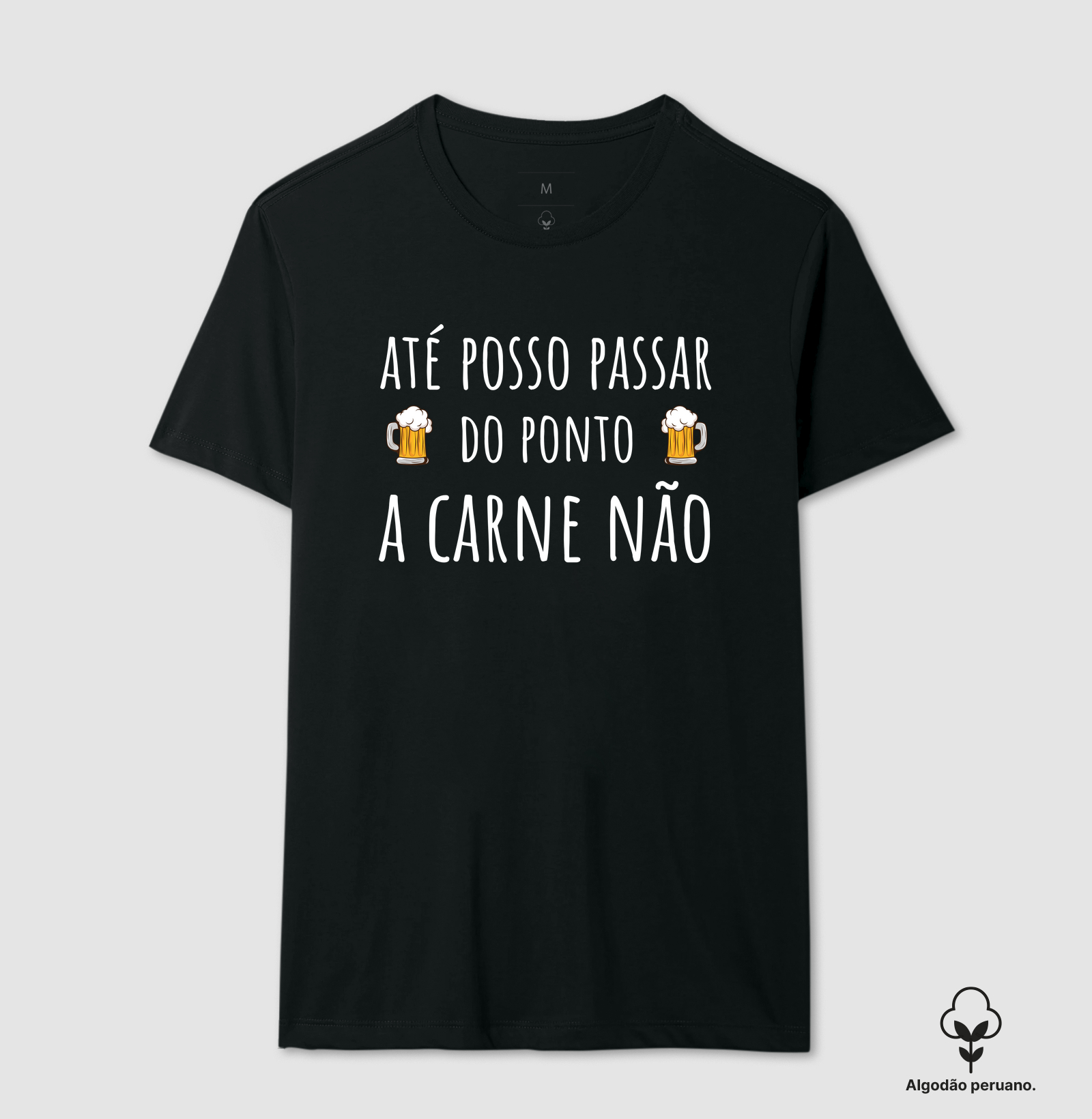 Camiseta A Carne Não (premium)
