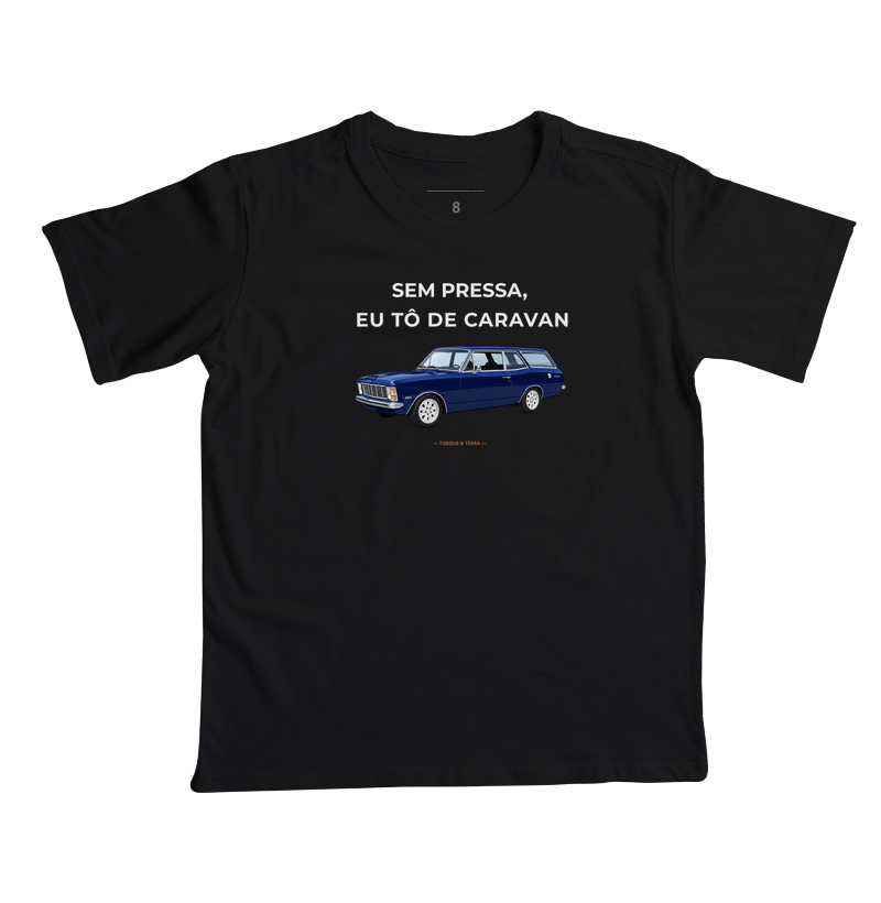 Sem pressa, eu tô de Caravan - azul escuro 2
