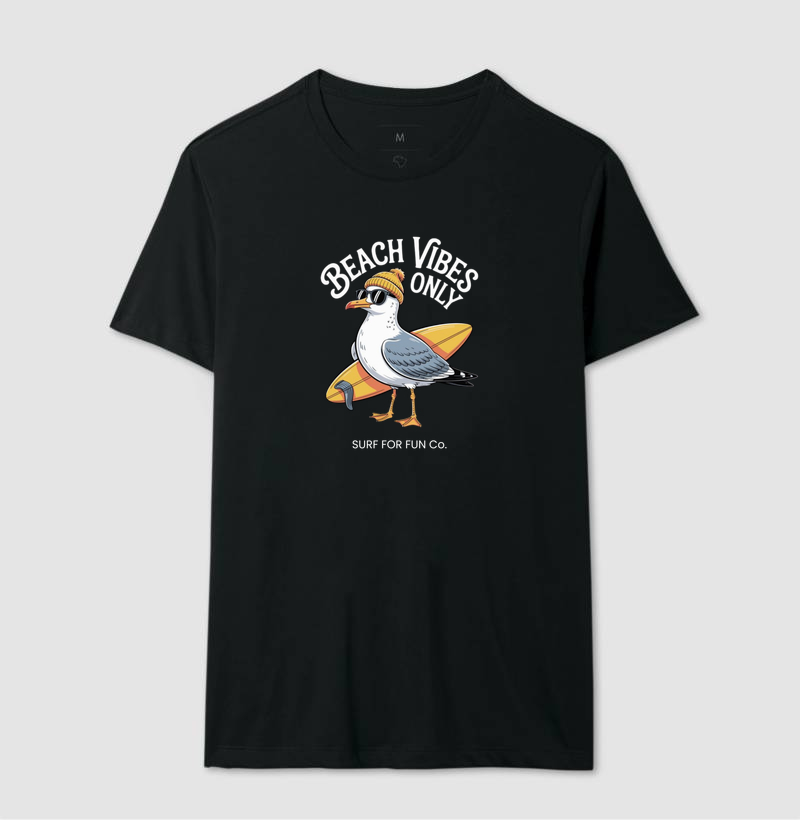Gaivota Surfista - Beach Vibes Only | Surf For Fun Wear