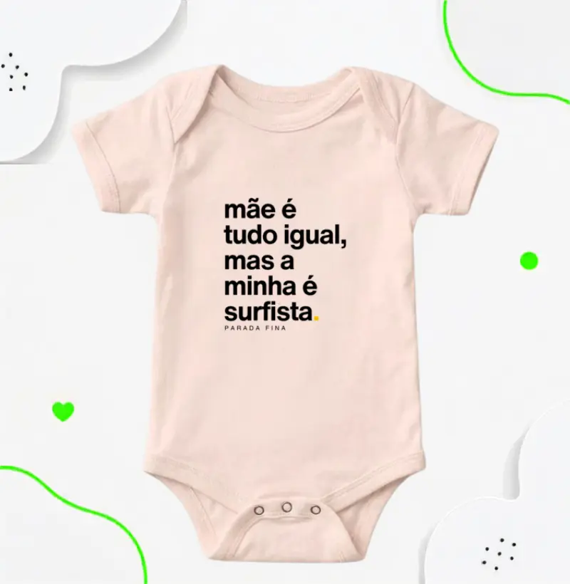 mãe é tudo igual, mas a minha é surfista.