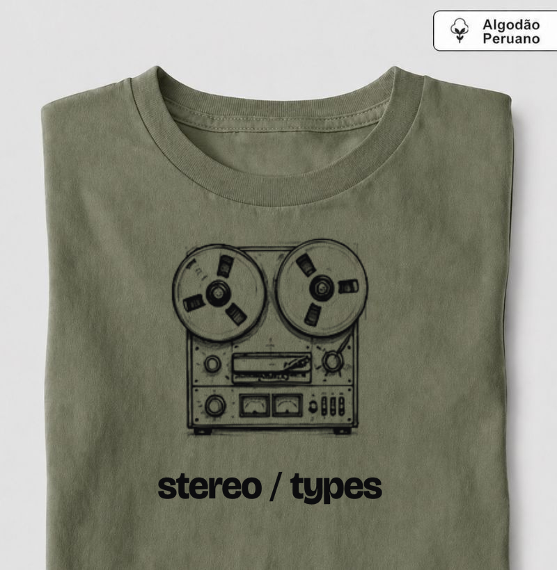 Gravador de Rolo · Ilustrado · STEREO TYPES