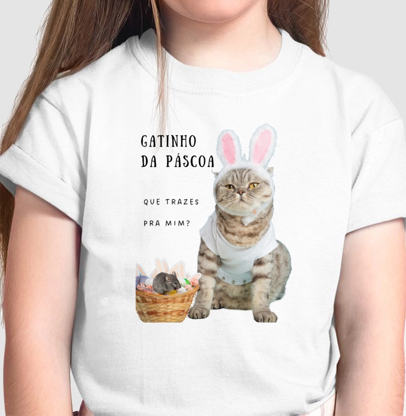 Gatinho da Páscoa, que trazes pra mim?