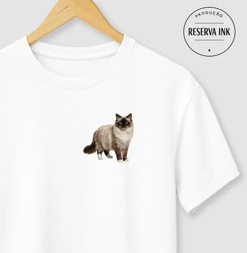 Gato Ragdoll Minimalista 2