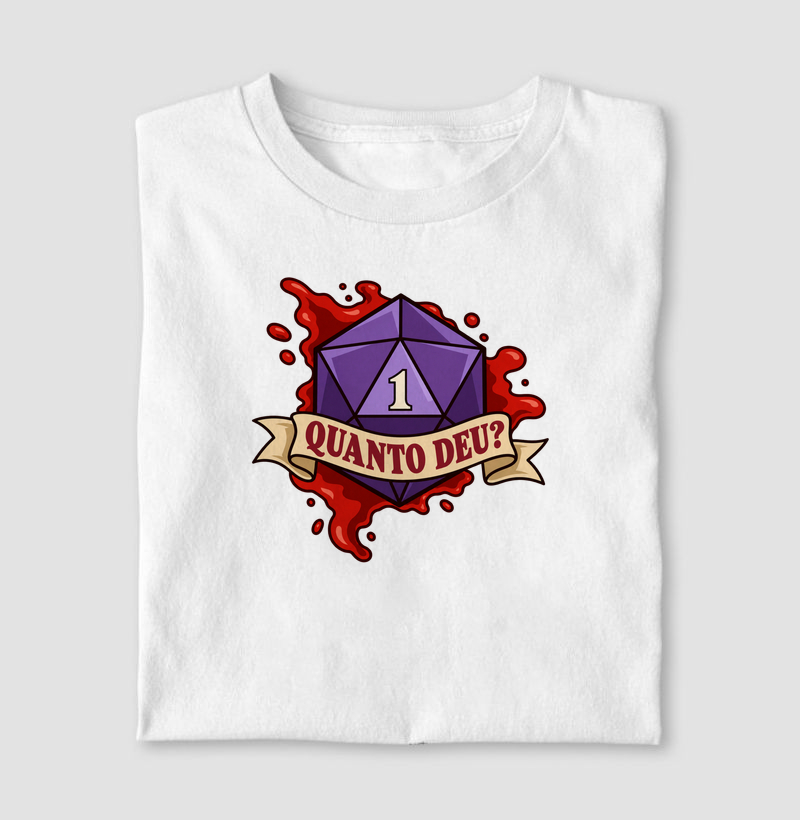 QUANTO DEU? - Camiseta