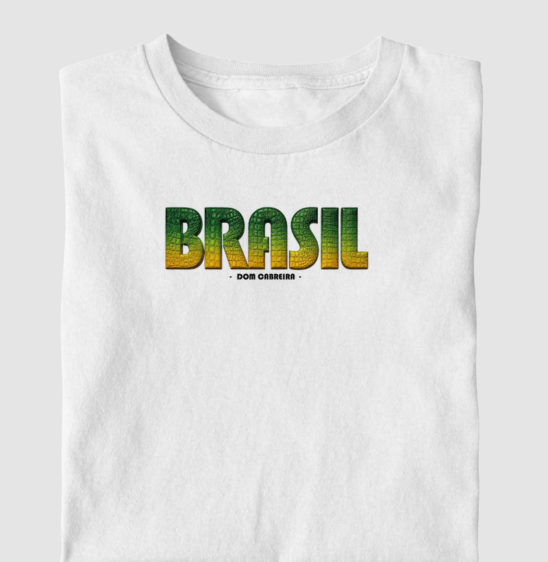 Camiseta Infantil BRASIL Unissex